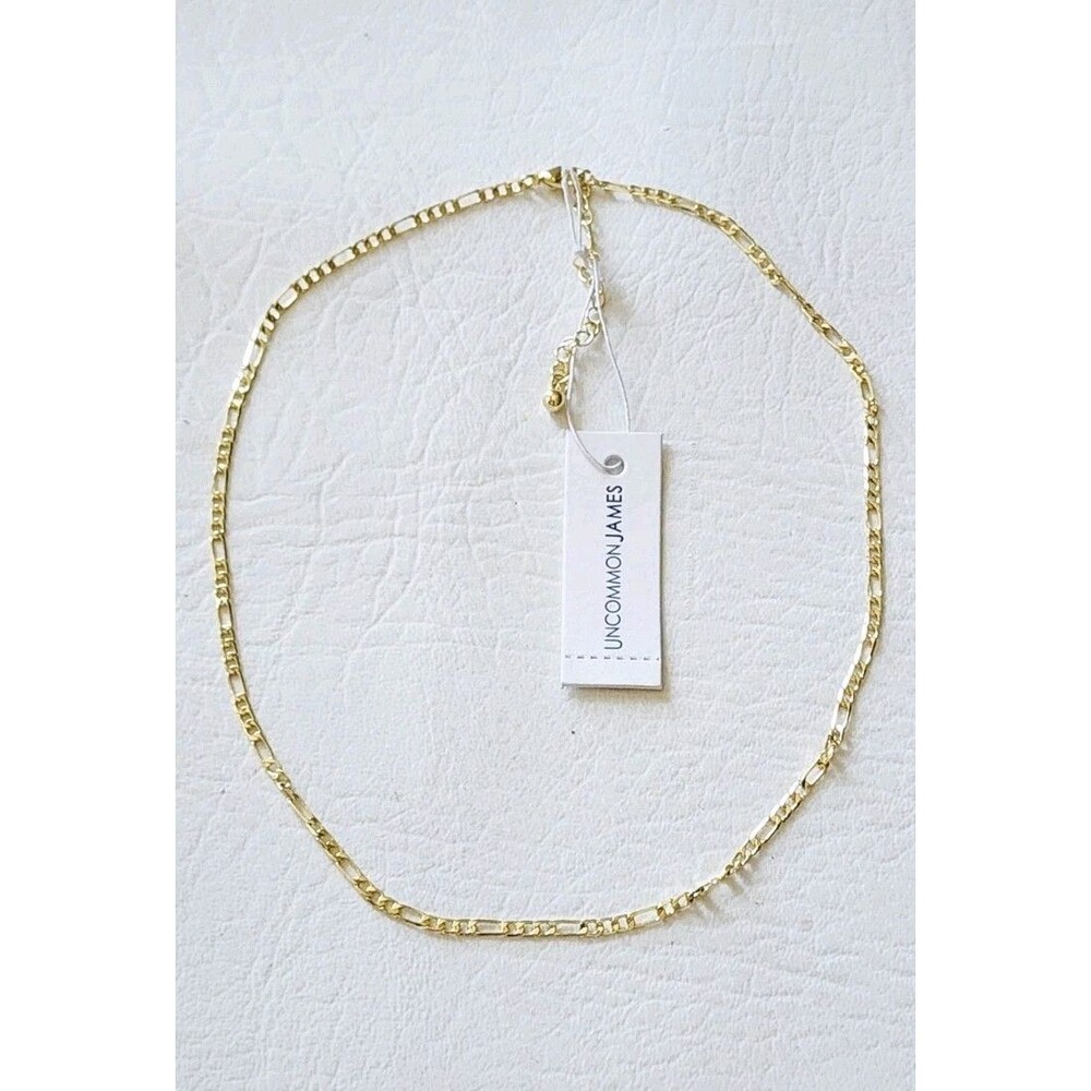 Uncommon James Yacht Gold Plated Chain Necklace 15.5-18"